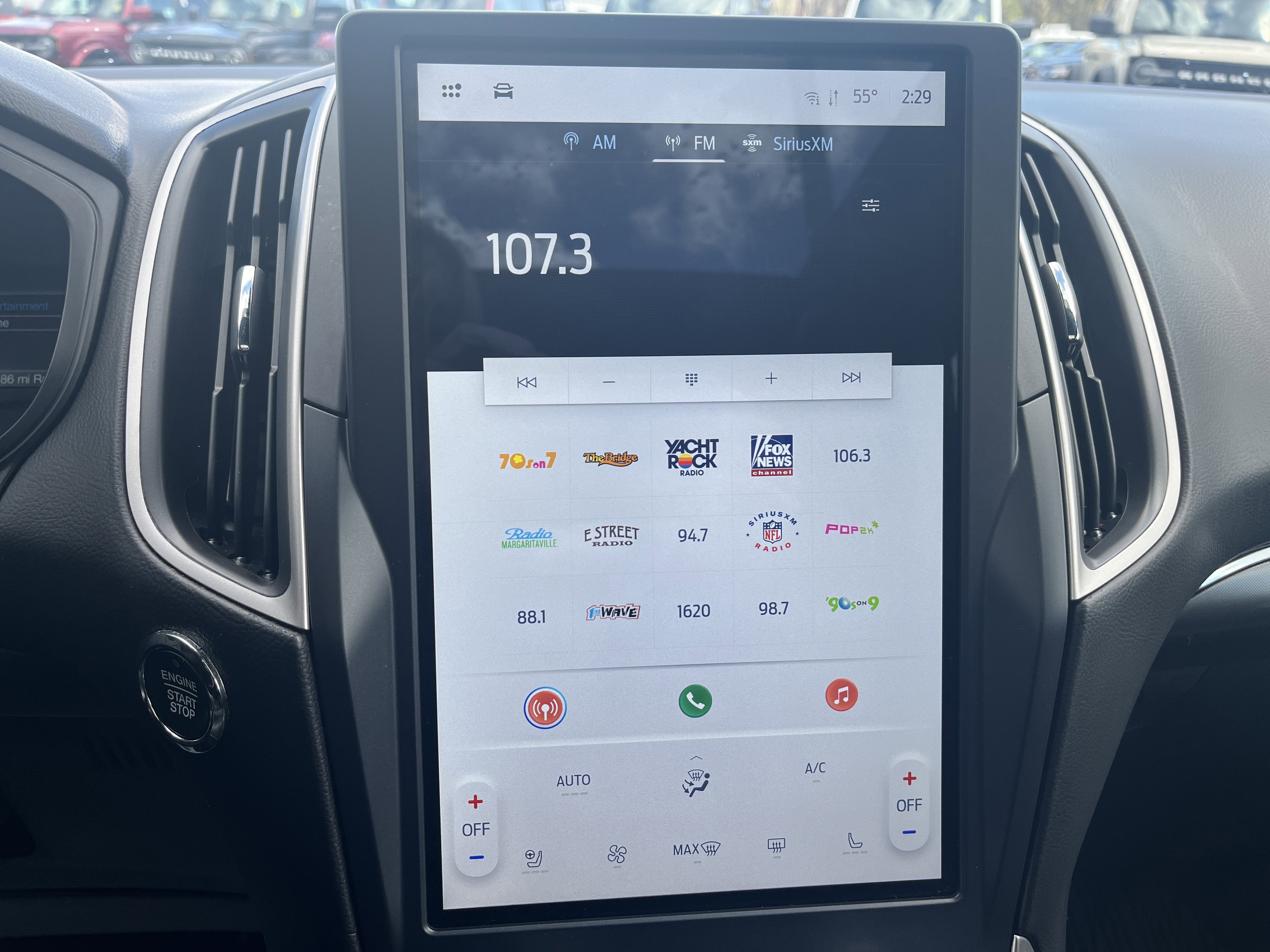 2023 Ford Edge AGATE BLAC